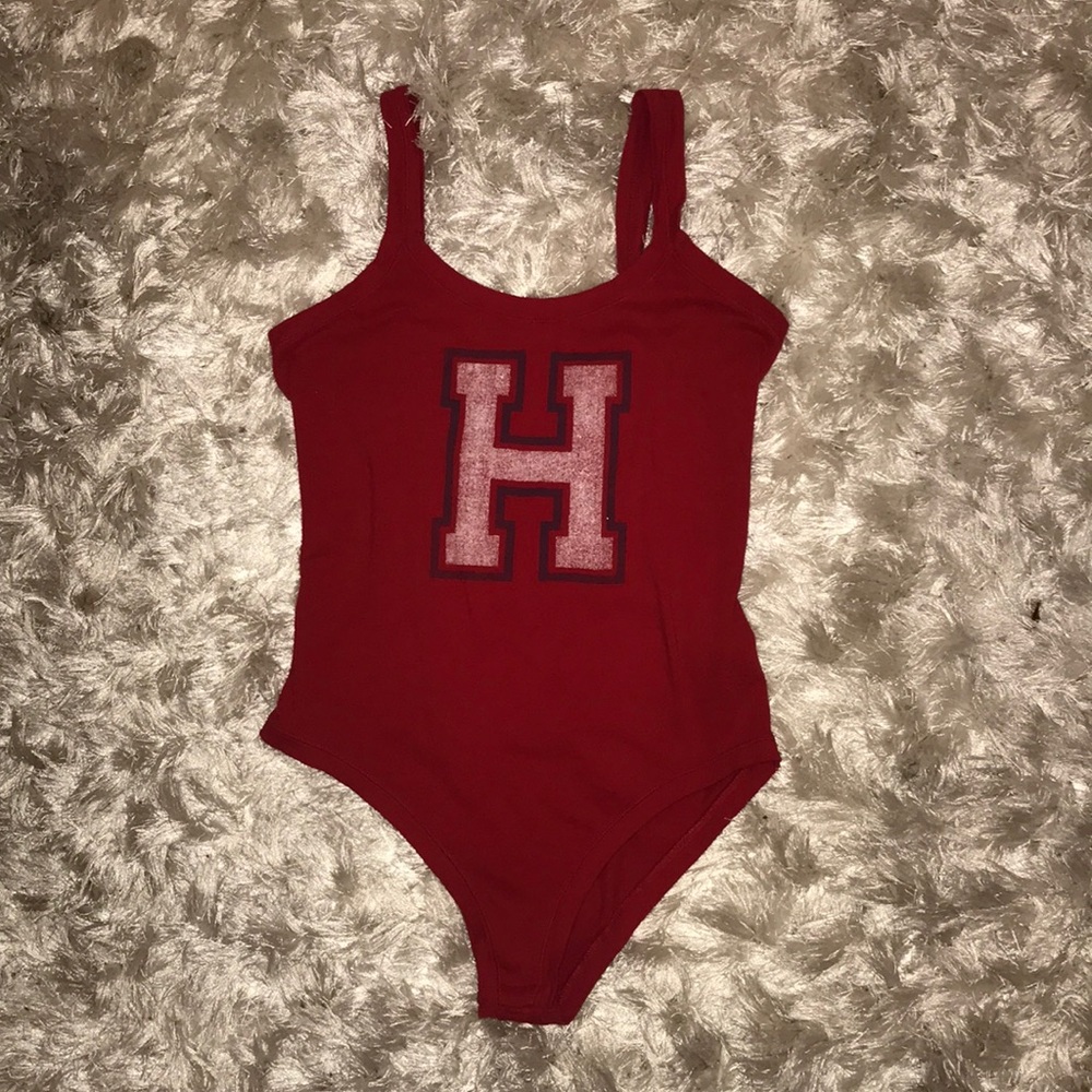 tommy hilfiger x uo bodysuit